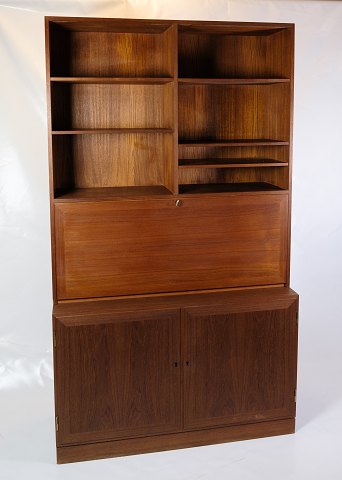 Reol Med Sekretær/Skrivebord - Teak - Dansk Design - 1960
Flot stand
