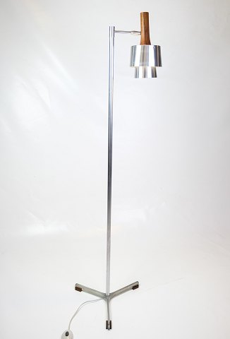 Gulvlampe - Model 294 - Palisander & Stål - Jo Hammerborg - Fog & Mørup - 
1960erne
Flot stand
