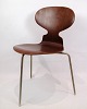 Stol - Model 3100 Myren - Teaktræ - Arne Jacobsen - Fritz Hansen - 1950
Flot stand
